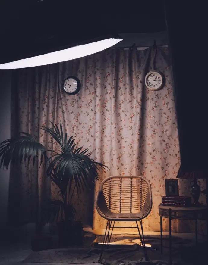 Interview set layout